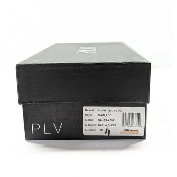 Pour La Victoire Women's Darla Suede Slingback Pointed-Toe Pumps Size 11 M $225 - Picture 10 of 10